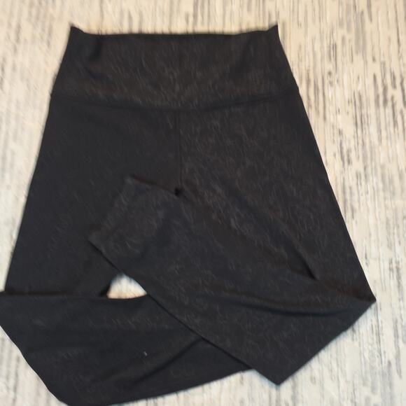 Lululemon Align Pant Folk Floral Emboss Black S z 10 - Picture 7 of 10